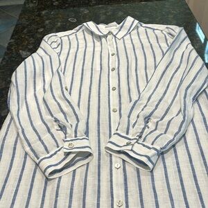 Chico’s No Iron Linen long Shirt